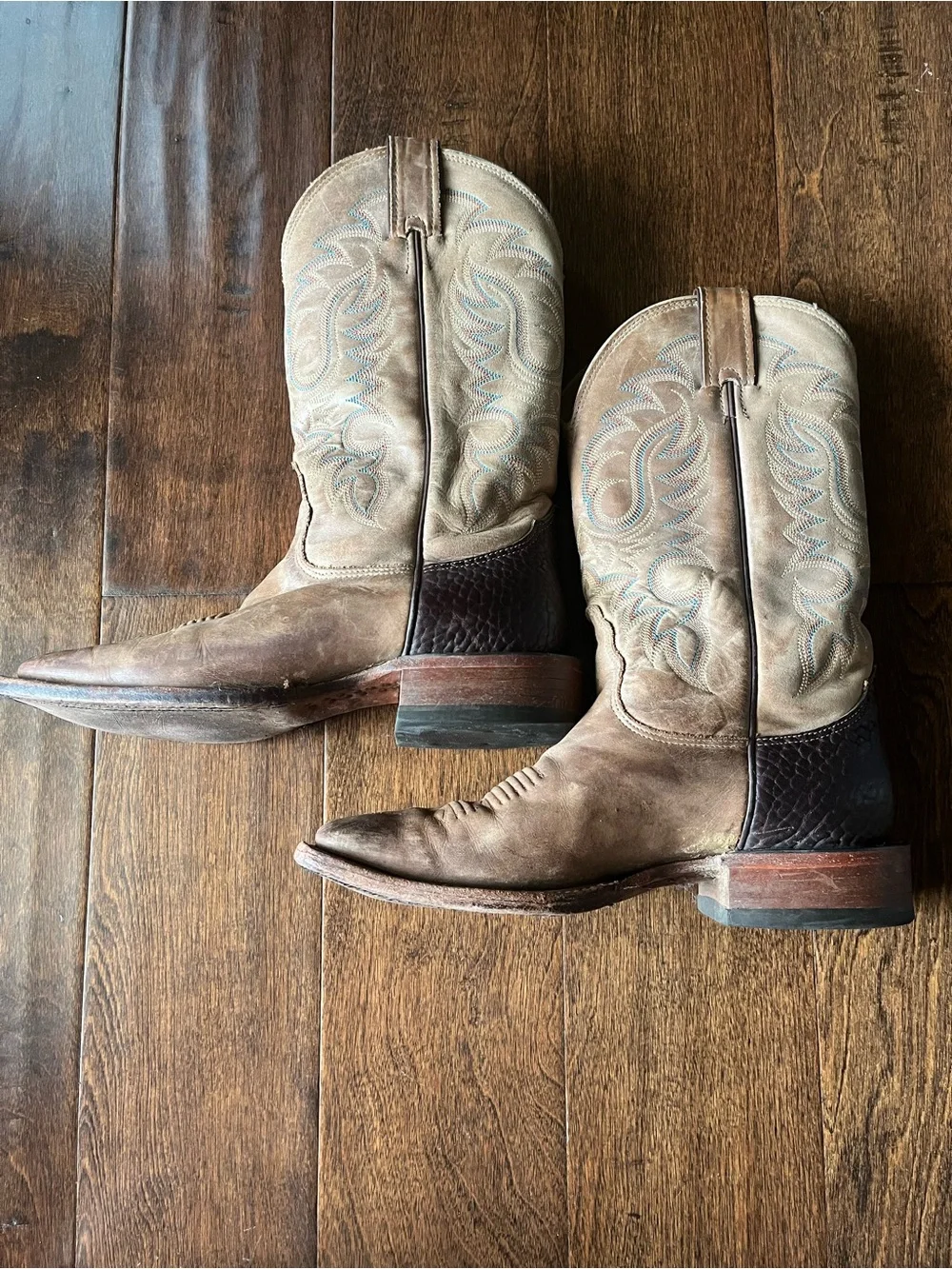 Nocona MD2731 Western Boot Tan USA  Men's Size 7D